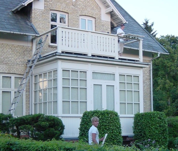 Terrasse i Ãsterbro, lyngby, holte, birkerød, gentofte, nordsjælland ... Altan hegn
